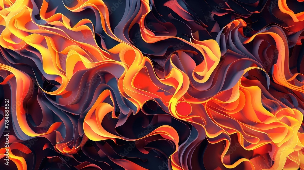 bright flame