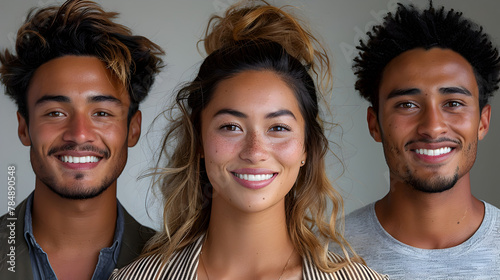 Diverse IT Specialists Unified in Smiles and Skills