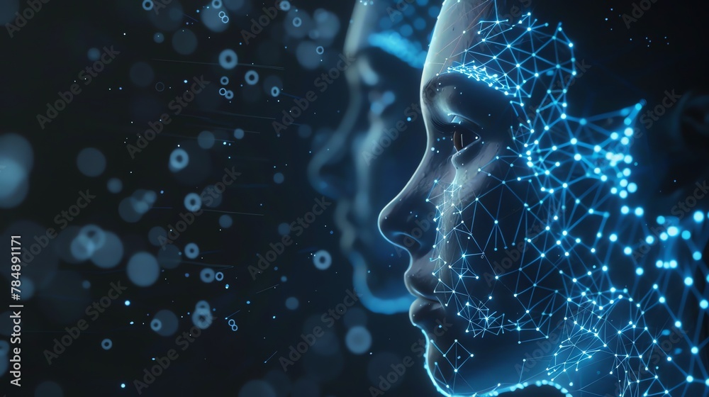 Artificial Intelligence Genetic Enhancement wallpaper, banner website Artificial Intelligence Genetic Enhancement wallpaper, banner website