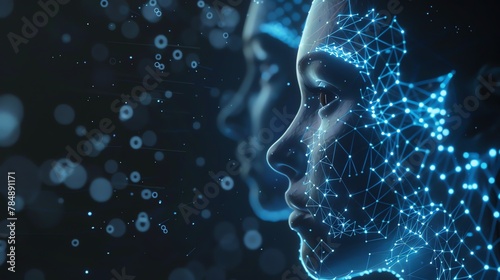 Artificial Intelligence Genetic Enhancement wallpaper, banner website