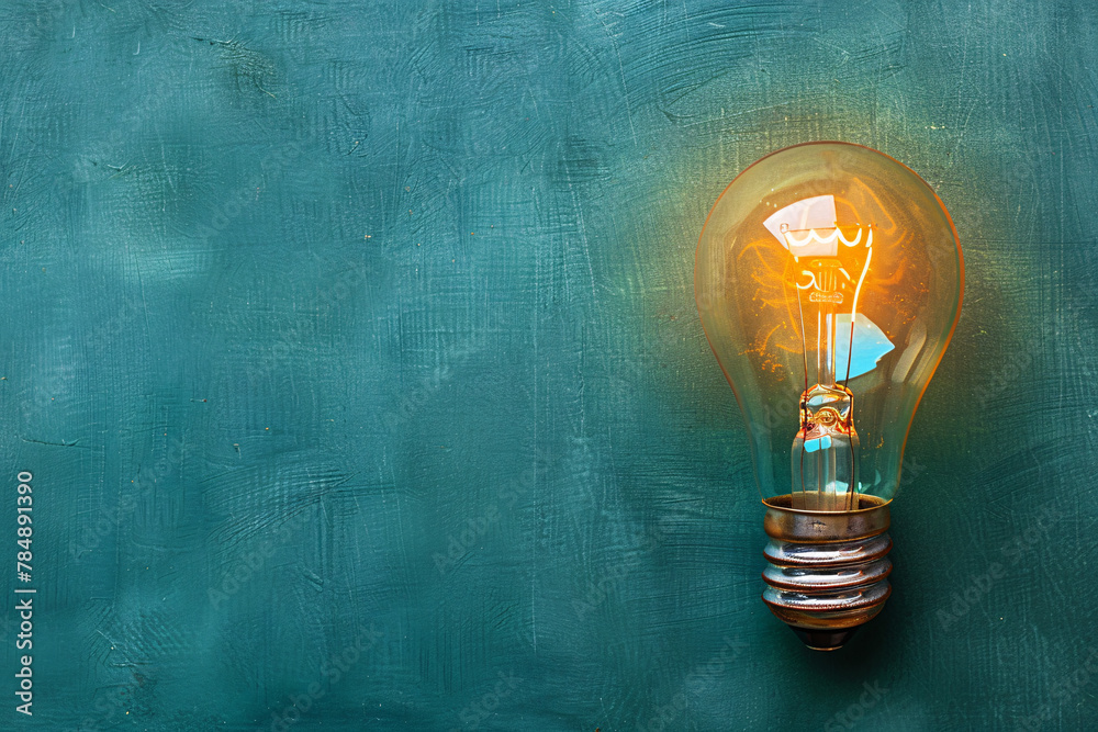A simple image featuring a bright light bulb held in a hand against a wall background, showcasing a concept of creativity, innovation, and inspiration with a focus on energy and ideas A simple image featuring a bright light bulb held in a hand against a wall background, showcasing a concept of creativity, innovation, and inspiration with a focus on energy and ideas
