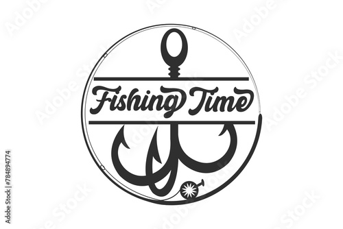 Fishing Typography Design, Fishing Logo Design, Hook Typography Design, Fishing Typography Art, Typography Design for Anglers, Fishing Theme Edition, Fishing Typography Artwork