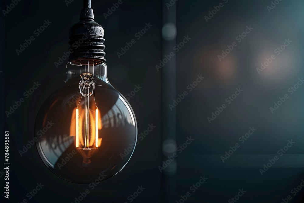light bulb in the dark light bulb in the dark