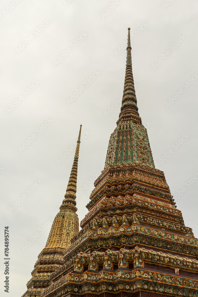 Wat Pho or Wat Po that is a Buddhist temple in Bangkok, Thailand.