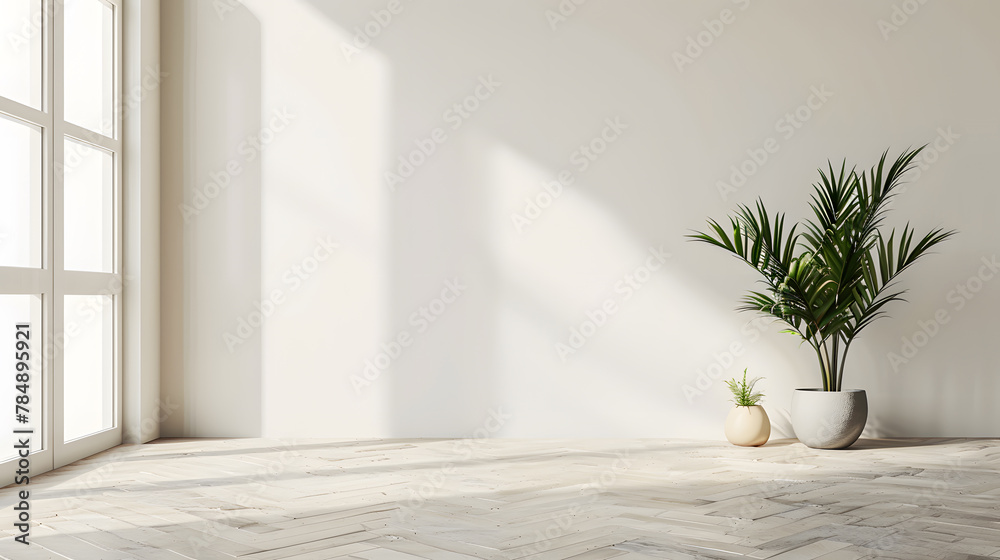 room with wooden floor