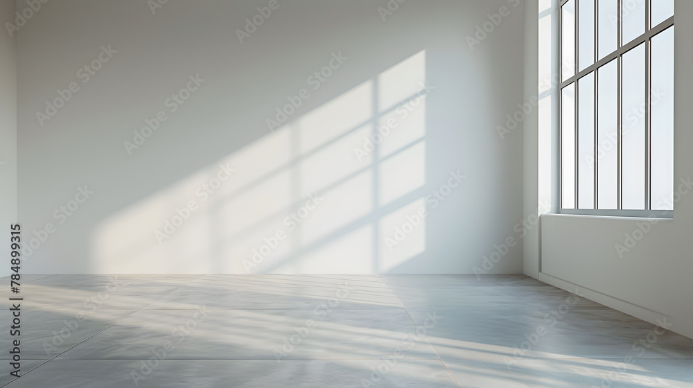 Obraz premium room with wooden floor