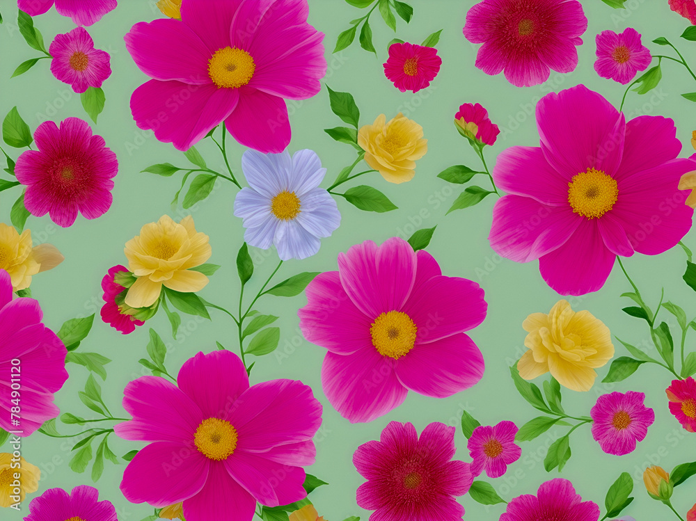 seamless floral pattern seamless floral pattern