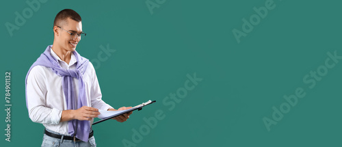 Handsome young businessman ...