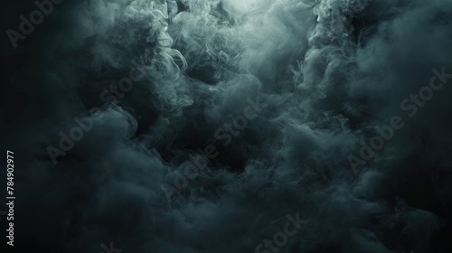 Veil of Darkness Ominous Smoke and Mist
