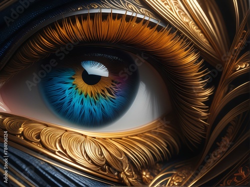 Colorful Mystical Eye