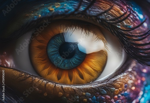 Colorful Mystical Eye