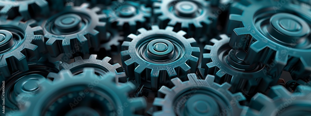 A background filled with gears and cogs working together, emphasizing teamwork and collaboration in business. A background filled with gears and cogs working together, emphasizing teamwork and collaboration in business.