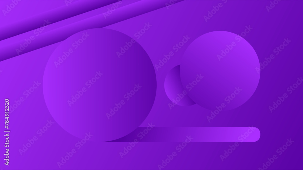 Obraz premium ABSTRACT PURPLE GRADIENT BACKGROUND SMOOTH LIQUID COLORFUL WITH GEOMETRIC SHAPES DESIGN VECTOR TEMPLATE GOOD FOR MODERN WEBSITE, WALLPAPER, COVER DESIGN