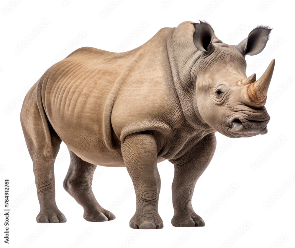 PNG Rhino wildlife animal mammal