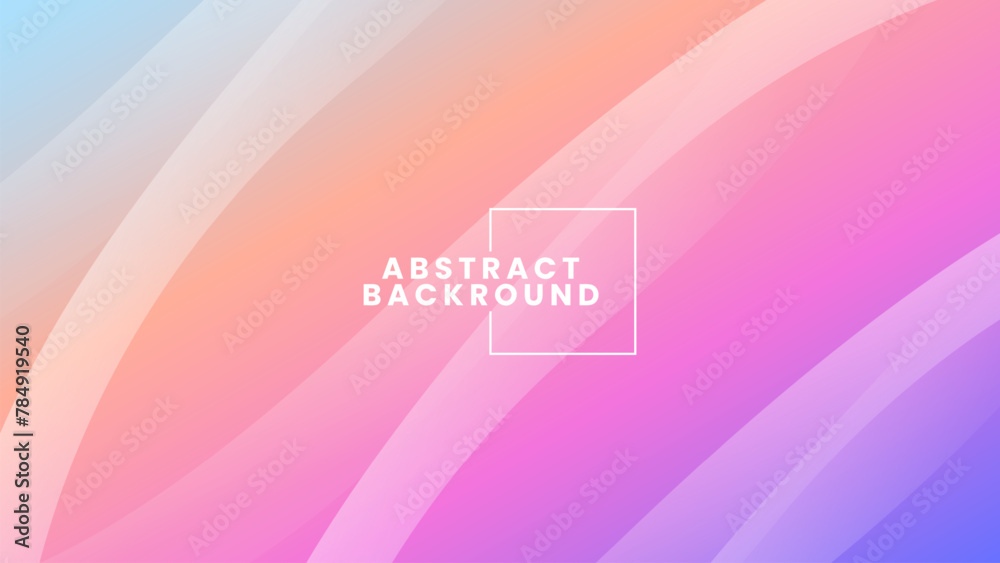 Abstrack background wave gradient color