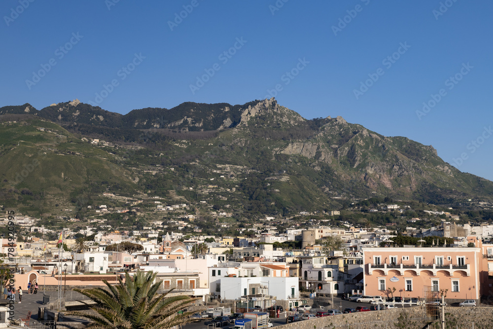 View of Mount Epomeo from Forio d'Ischia