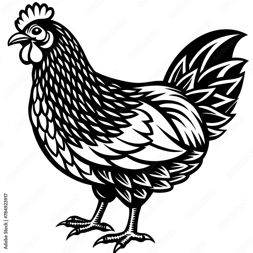    chicken vector illustration
