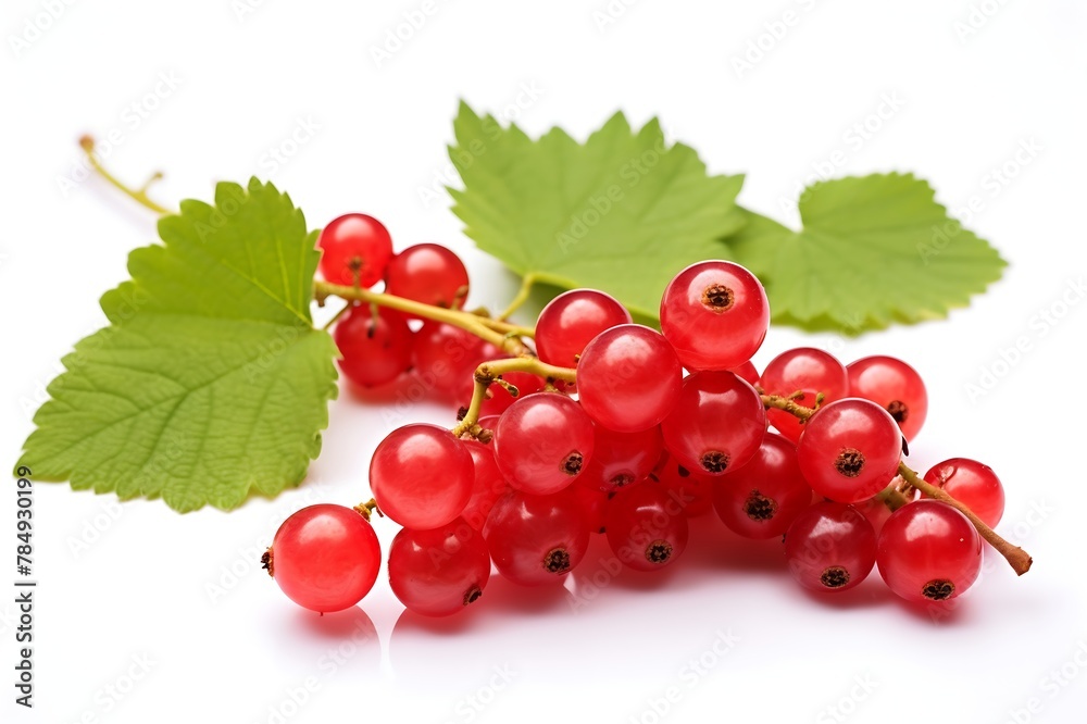Currant on white background, Fresh Currant