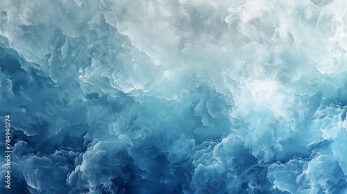 Crystal Cloudscape, Cool Blue, Dynamic Sky Texture
