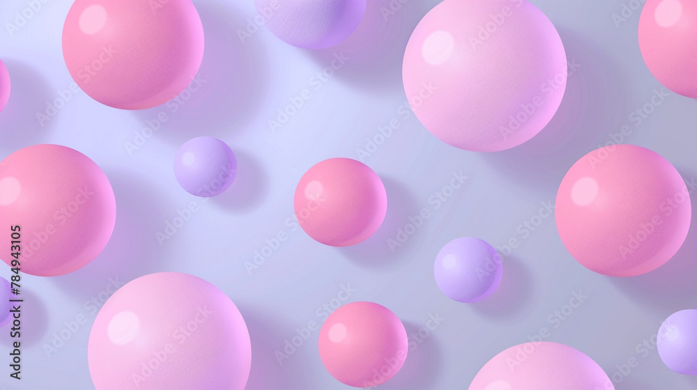 Whimsical pastel circles, a touch of retro on a violet backdrop. Whimsical pastel circles, a touch of retro on a violet backdrop.