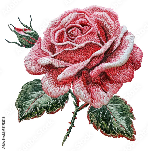PNG A symetry rose embroidery pattern drawing photo