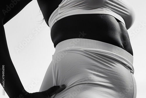 The curve of a waist a celebration of diverse body types empowering visual