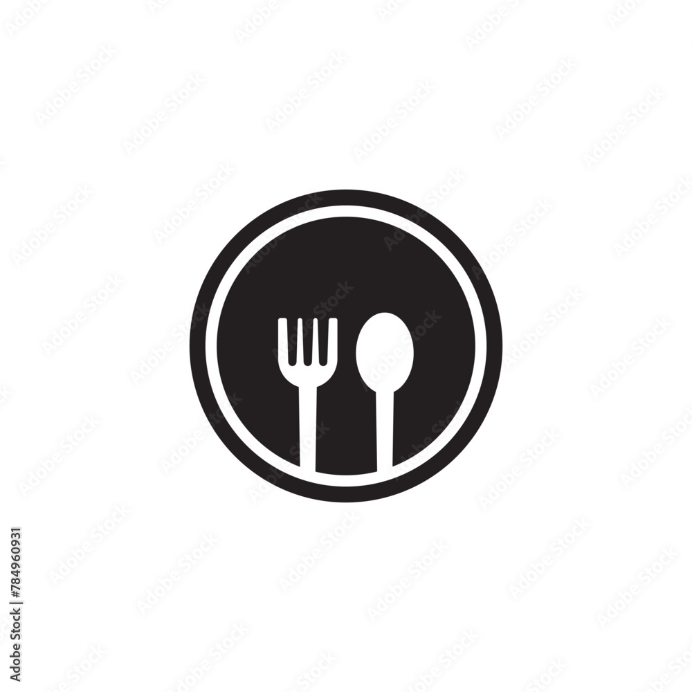 fork spoon icon fork spoon icon