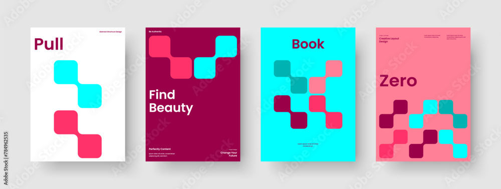Geometric Business Presentation Design. Isolated Report Template. Creative Brochure Layout. Flyer. Poster. Background. Book Cover. Banner. Newsletter. Brand Identity. Pamphlet. Advertising