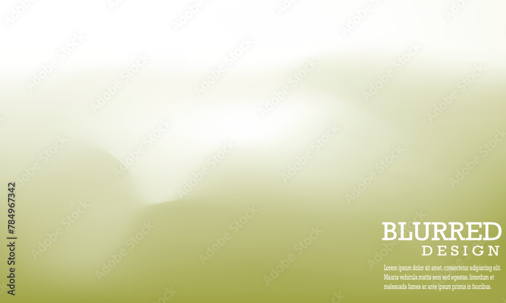 Fototapeta premium Abstract blurred gradient fluid vector background design