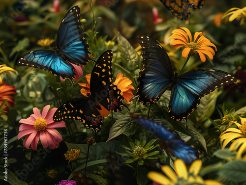 Butterfly Garden in Summer Oasis