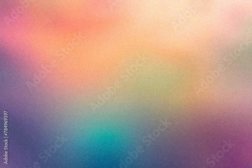Abstract grainy gradient haze background, soft color
