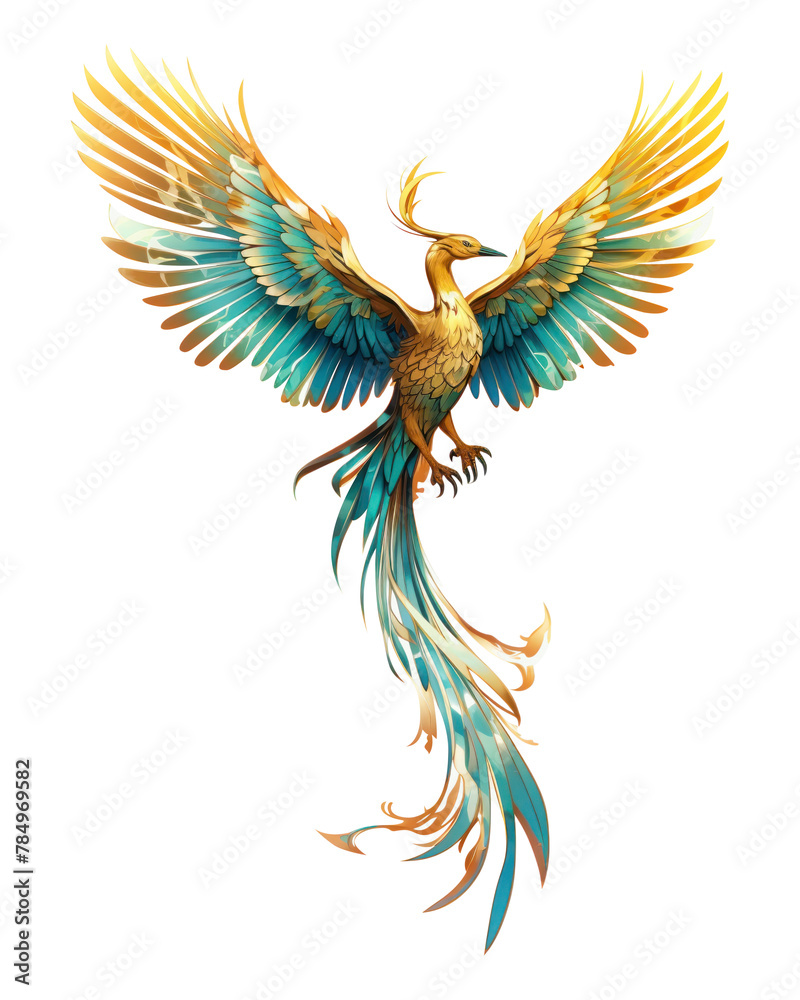 Obraz premium PNG Flying bird wing art