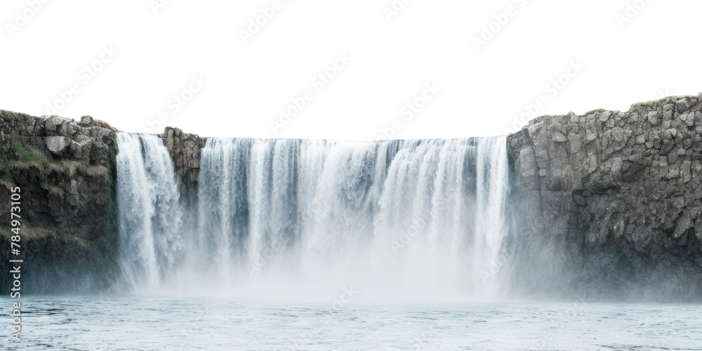 PNG Waterfall nature landscape outdoors PNG Waterfall nature landscape outdoors