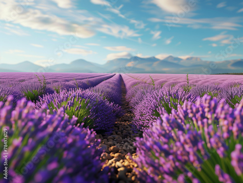 Lavender Fields in Provence  France