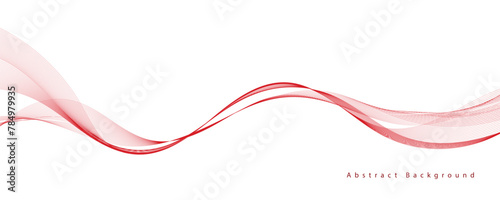 abstract red wave background