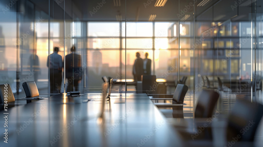 A diverse group of business professionals gathered in a conference room engaged in discussion and decision-making A diverse group of business professionals gathered in a conference room engaged in discussion and decision-making