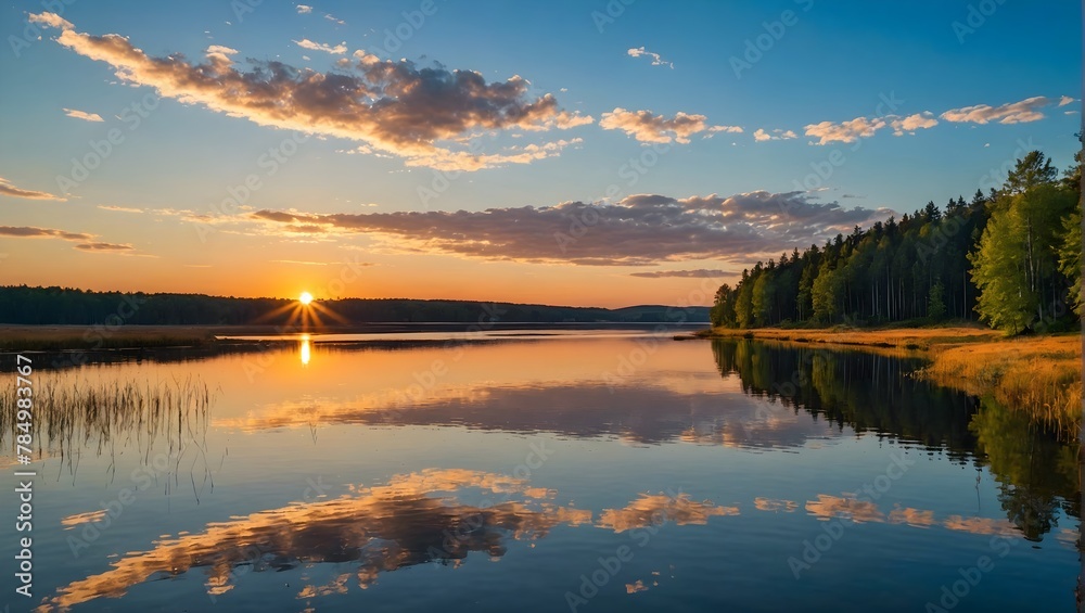 sunset-at-coast-of-the-lake--Nature-landscape--Nature-in-northern-Europe--reflection--blue-sky-and-yellow-sunlight--landscape-during-sunset-.jpg sunset-at-coast-of-the-lake--Nature-landscape--Nature-in-northern-Europe--reflection--blue-sky-and-yellow-sunlight--landscape-during-sunset-.jpg