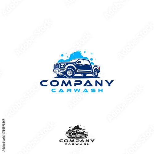 Modern Auto Car Wash and Detailing Logo
