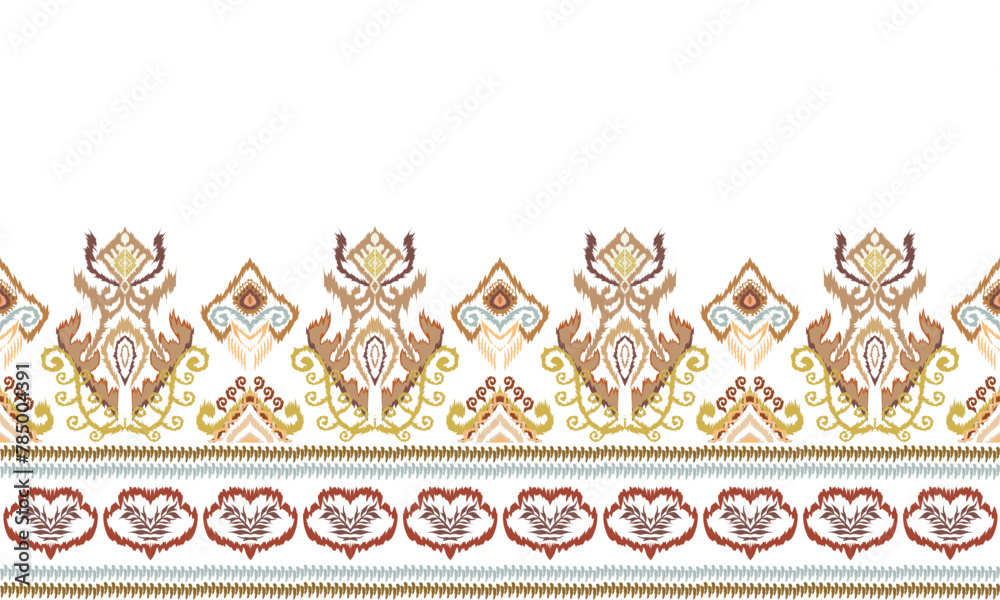 Hand draw Ikat floral paisley .geometric ethnic oriental pattern traditional.Aztec style abstract vector illustration.great for textiles, banners, wallpapers, wrapping vector. Hand draw Ikat floral paisley .geometric ethnic oriental pattern traditional.Aztec style abstract vector illustration.great for textiles, banners, wallpapers, wrapping vector.