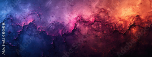 A dark fantasy background with swirling colors and smoke, perfect for video game graphics. Created with Ai