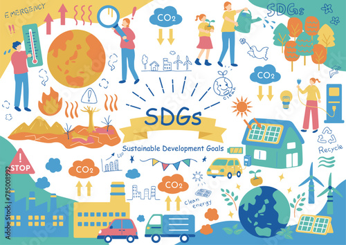 SDGs　持続可能な社会　素材集