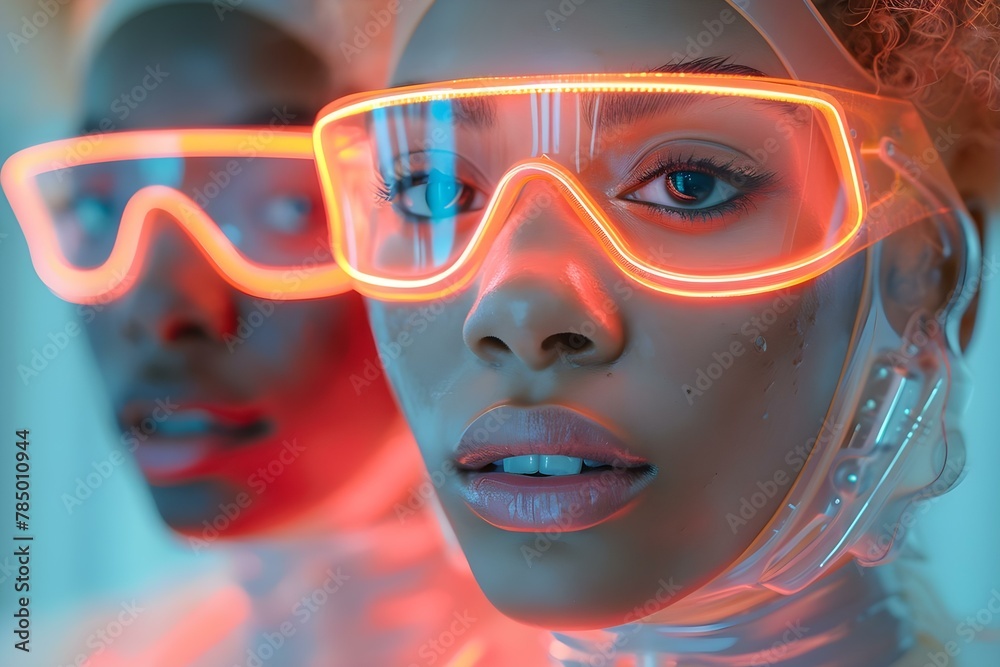 Visions of Tomorrow: Three Pioneers in Neon. Concept Futuristic Technology, Neon Lights, Innovative Designs, Bright Art, Unique Concepts Visions of Tomorrow: Three Pioneers in Neon. Concept Futuristic Technology, Neon Lights, Innovative Designs, Bright Art, Unique Concepts