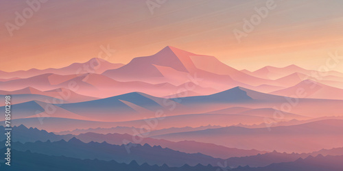 Mountain Sunrise Vista