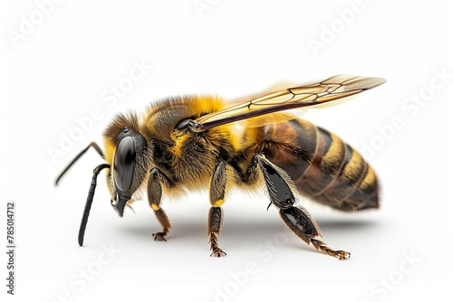 Mystic portrait of Robber Bee in studio, beside view, full body shot, Close-up View, 