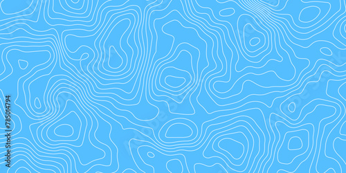 Sky blue topography topology vector abstract background design mosaic floor tiles 