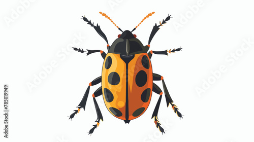 Bug icon. Insect icon. Vector. Vector illustration 
