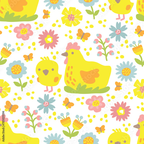 easter seamless pattern-03