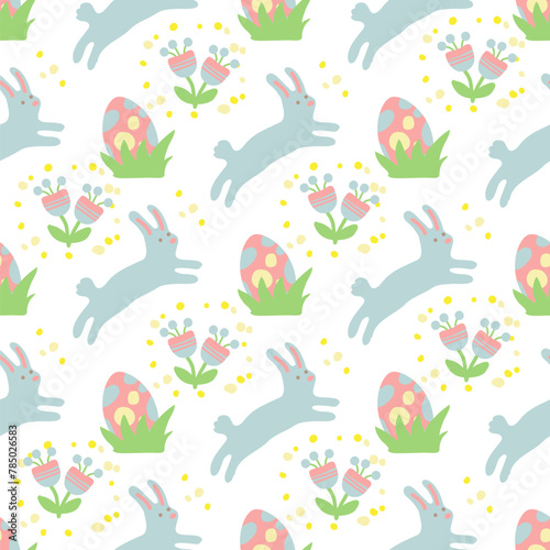 easter seamless pattern-12