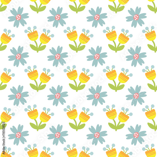 floral seamless pattern-19