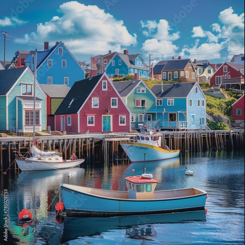 houses on the river